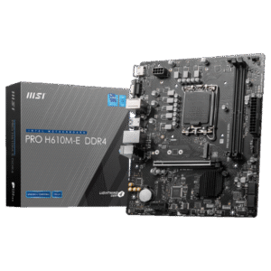 MSI PRO H610M-E DDR4 Motherboard