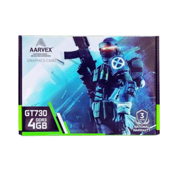 Aarvex Nvidia GT730 4GB DDR3 Graphics Card