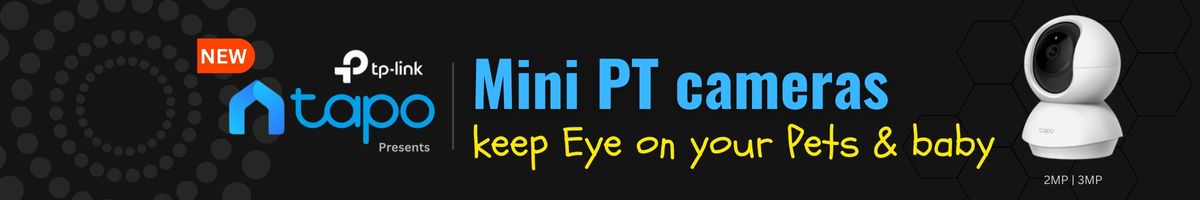 TP Link Tapo Mini PT Cameras