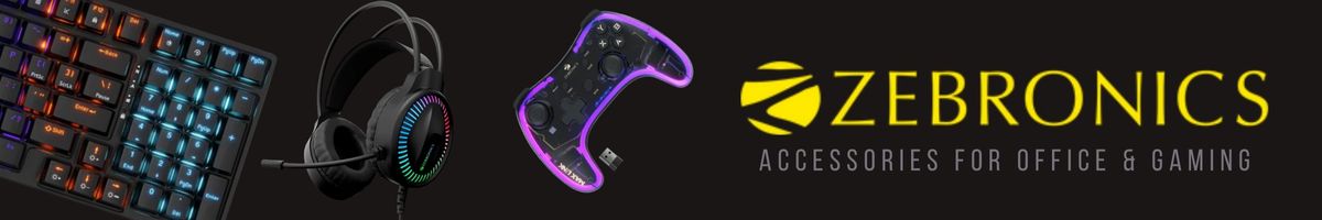 Zebronics Accessories for Office and Gaming