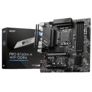 MSI PRO B760M-A WIFI DDR4 Motherboard