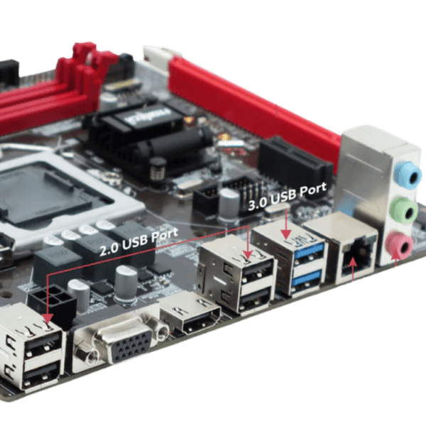 Frontech H110 Motherboard ft-0493 (4) Frontech H110 Motherboard FT-0493